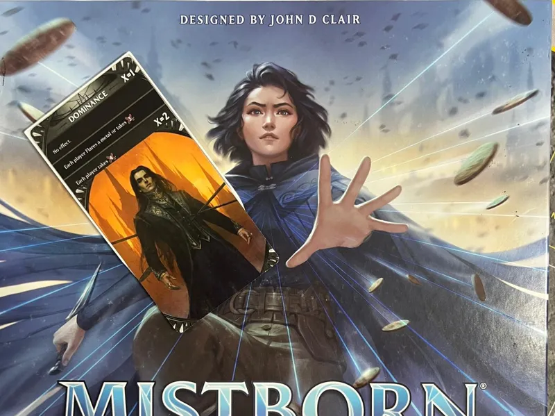 Mistborn Boardgame Dominance Advance Rail