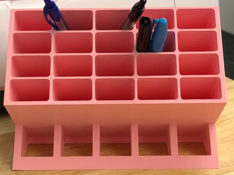 Pencil/marker holder No Supports needed 