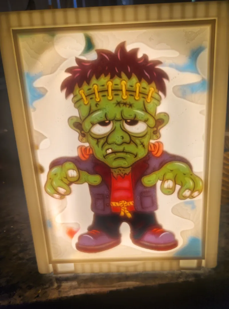 Frankenstein Litho light