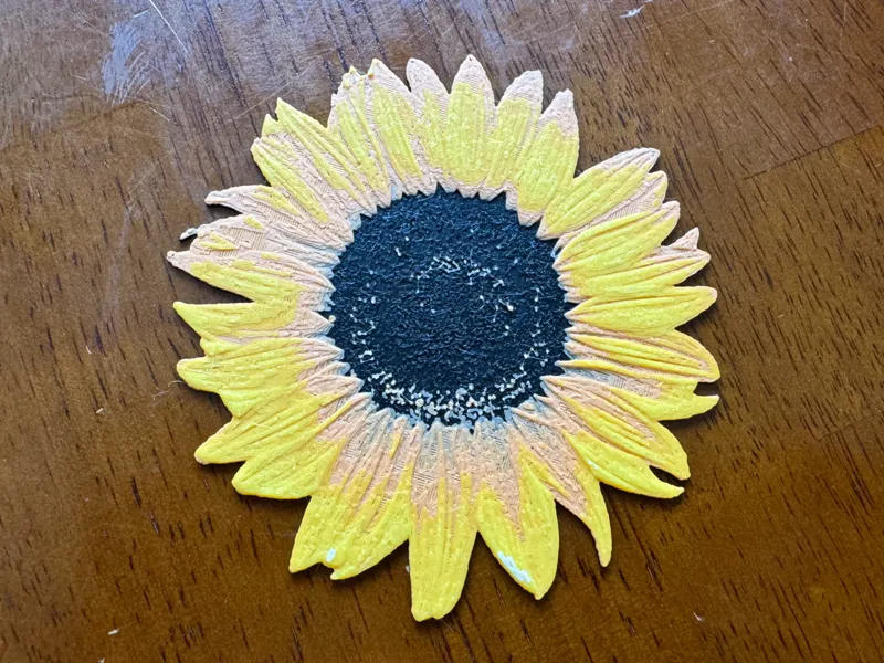 Sunflower HueForge No Background
