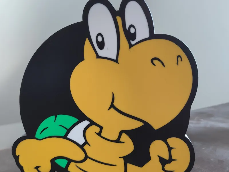Koopa Troopa Lightbox Lichtkasten