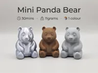 Mini Bear Default - 0.2mm layer, 2 walls, 15% infill