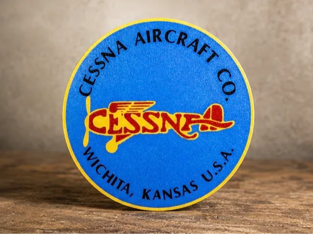 Cessna Aircraft Co. Wall Sign