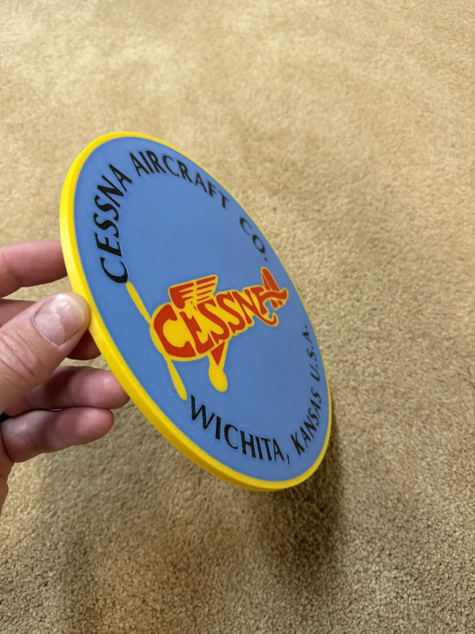 Cessna Aircraft Co. Wall Sign view 3