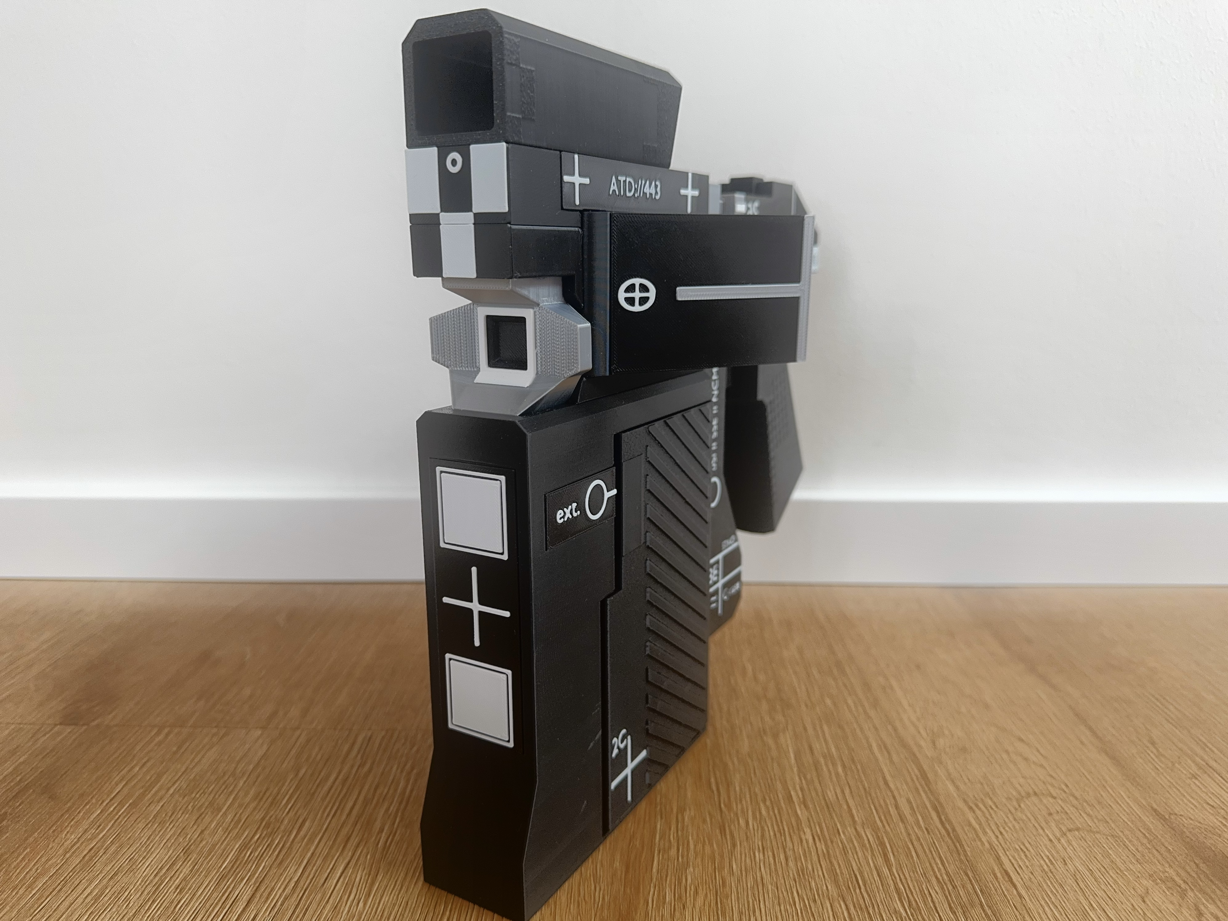 V11 Punch Volt Gun - Marathon - Free 3D Print Model - MakerWorld