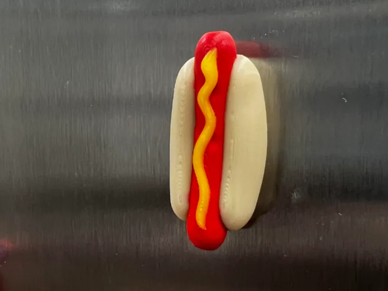 Hotdog Fridge Magnet