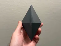 Bipyramide triangulaire équilatérale — photo 8