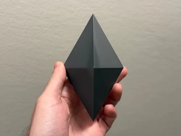 Bipyramide triangulaire équilatérale