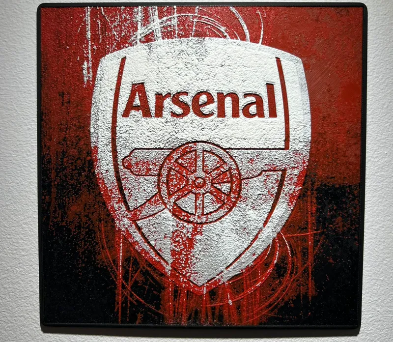 Arsenal F.C. Logo Hueforge 200x200