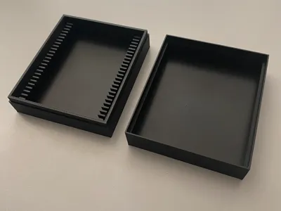 Microscope 25-slide box