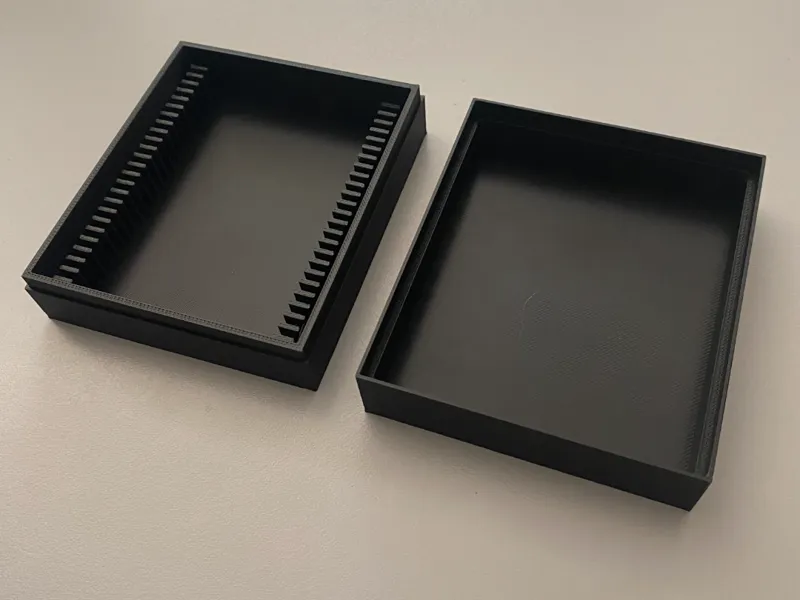 Microscope 25-slide box