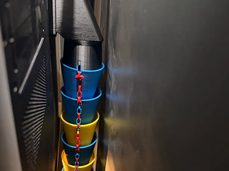 Flexible Construction Trash Chute for H2D/H2S