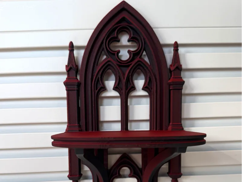 Gothic Cathedral Mini Shelf Version 2