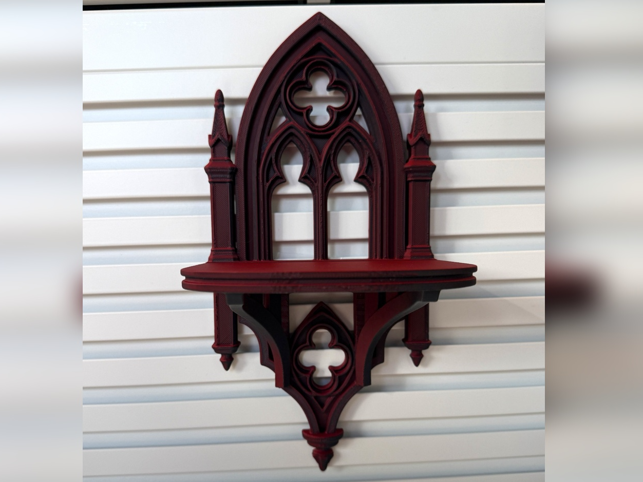 Gothic Cathedral Mini Shelf Version 2