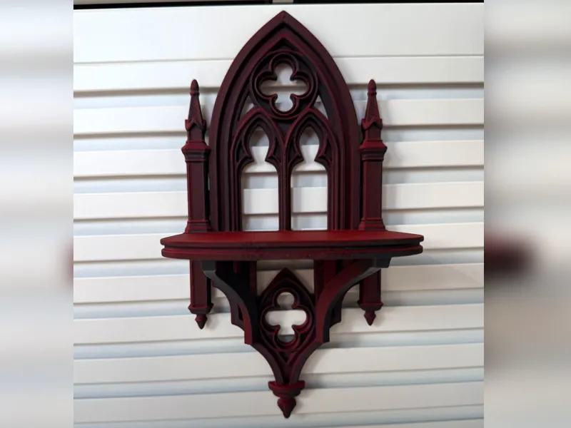 Gothic Cathedral Mini Shelf Version 2