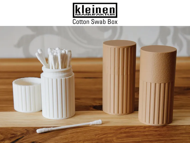 Cotton Swab Travel Container Wattestäbchen Box