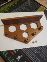 PLA 0.2mm layer, 3 walls, 10% triangles infill