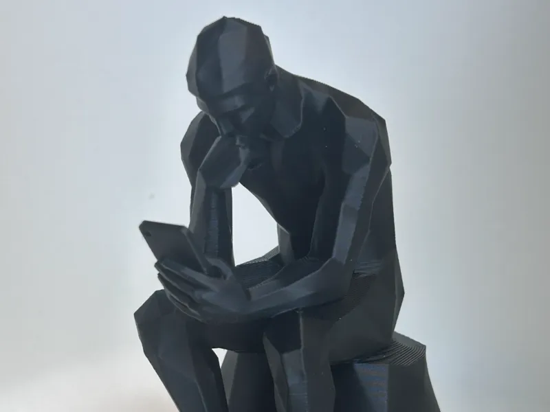 The Thinker (2026 Edition) – Modern Art Sculpture