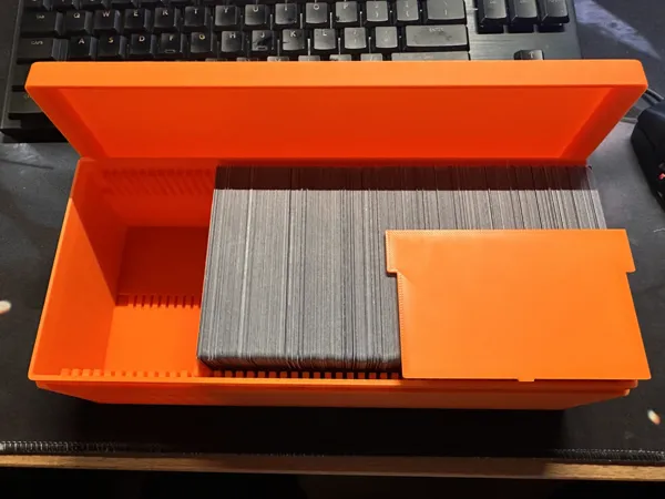 Organisateur de cartes à jouer (chargement latéral)