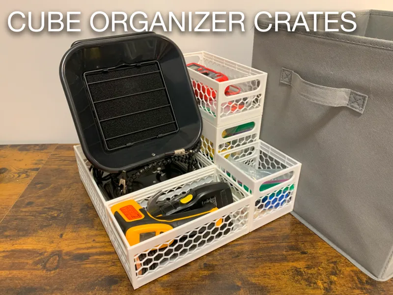 Stacking Crates for 330 mm / 13" Cube Organizer