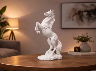 Rearing Horse Sculpture