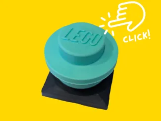 Big Brick Stud Fidget Clicker Desk Toy