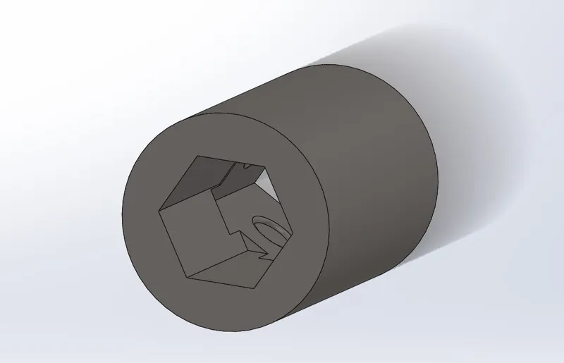 Custom Bit Adapter for 1/4" drive Ratchet