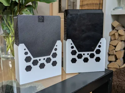 External harddisk wall mount