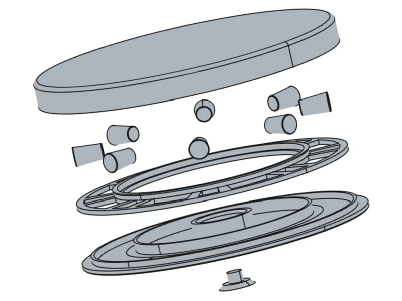 Turntable / rotating table