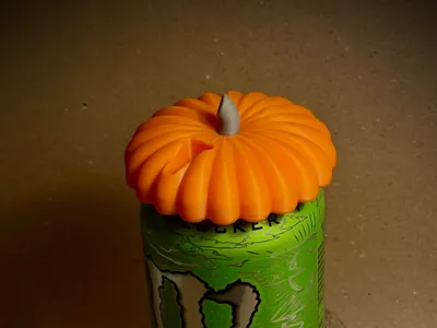 Pumpkin can lid
