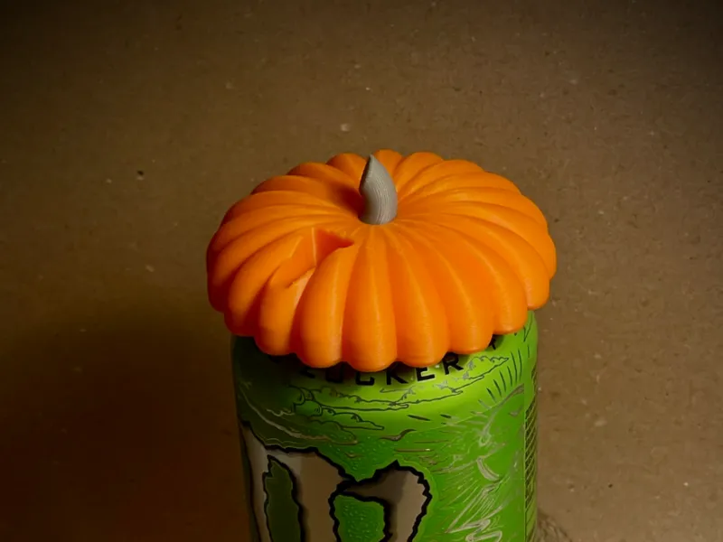 Pumpkin can lid