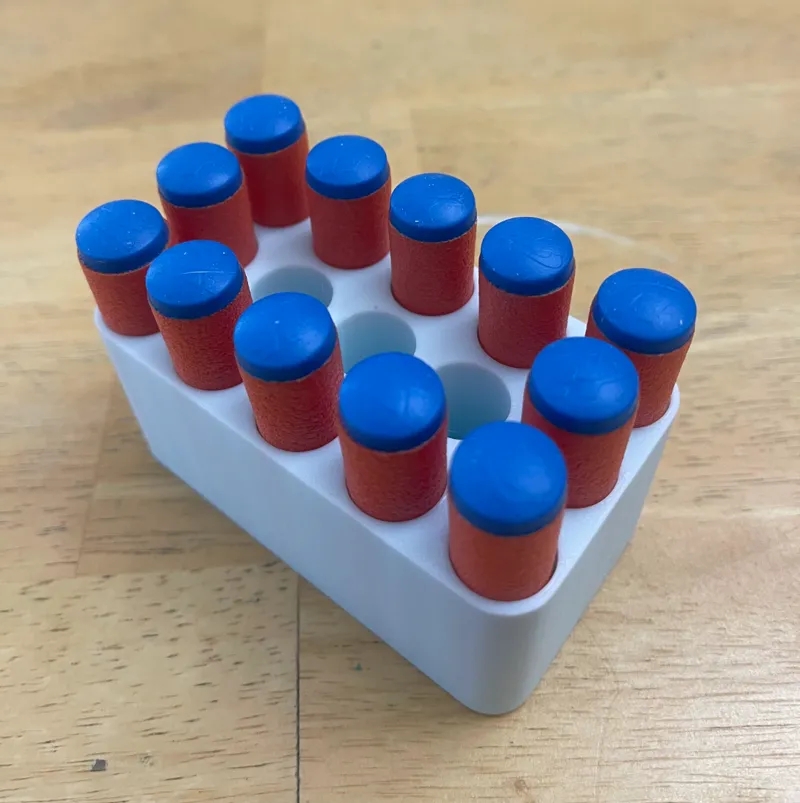 Nerf dart holder holds 15 N1 darts
