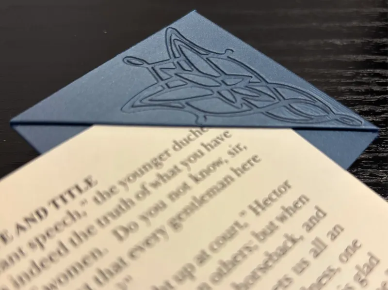 Corner Bookmark (Evenstar)