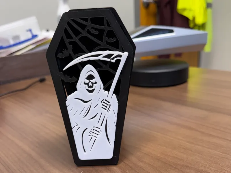 Buildable Grim Reaper Coffin