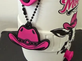 Cowboy Hat Keychain Tab Opener