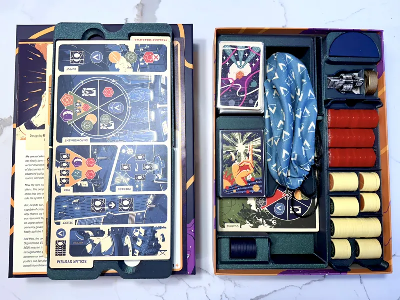 EGO (Extraterrestrial Greeting Org) Deluxe Insert