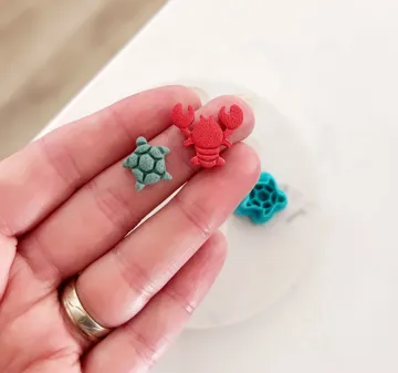 Cortador para modelado: Lobster and Turtle Clay cutter — vista de referencia 2