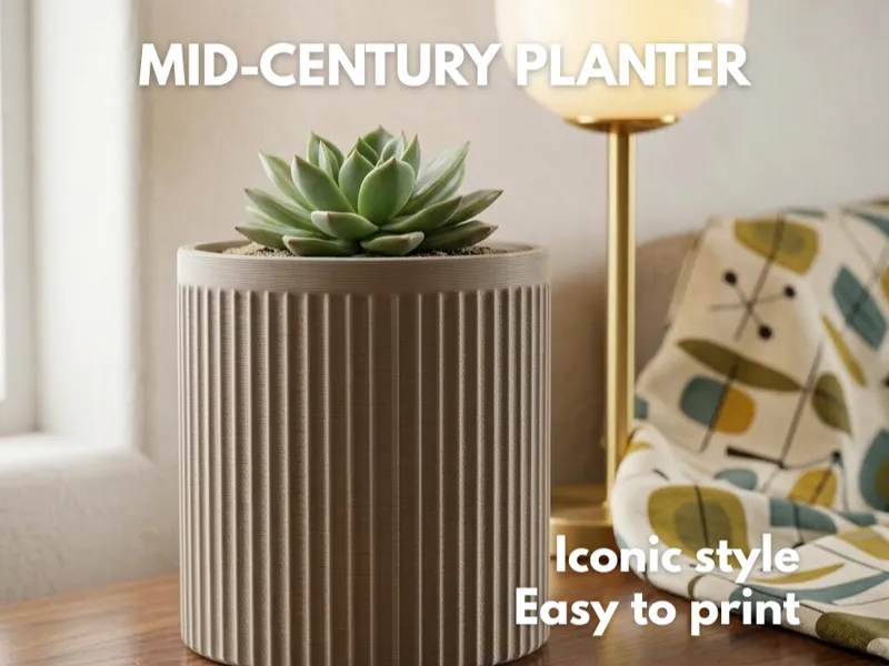 MID-CENTURY PLANTER