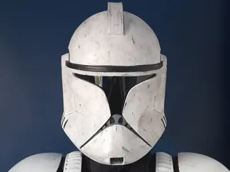 Phase 1 Clone Trooper Helmet (2 parts)