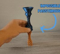 Impossible Pass Through Chess Piece