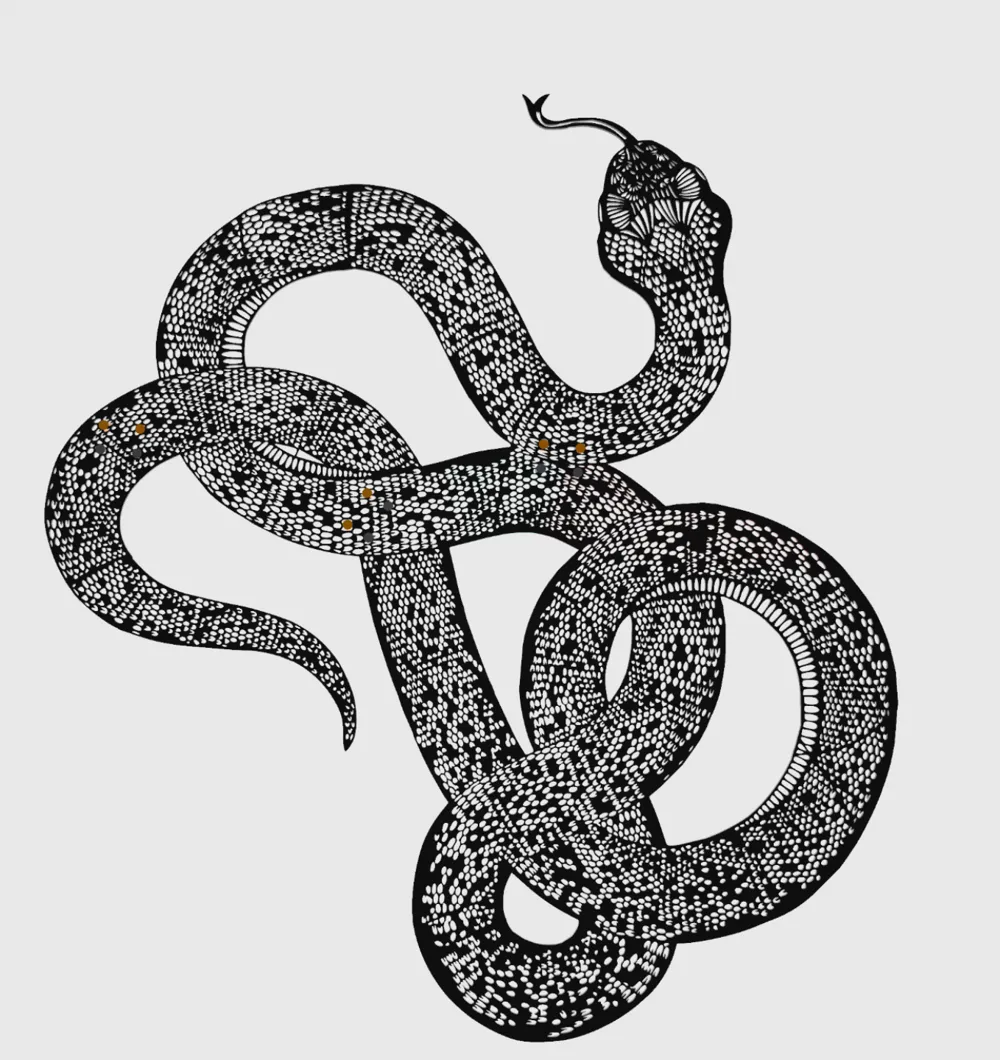 Modular Snake Modular Snake by MarioTechMakerWorld: Download Free 3D Models