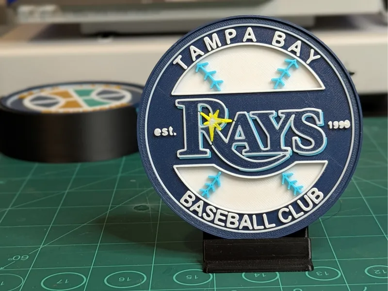 Tampa Bay Rays - 3D stackable Coaster