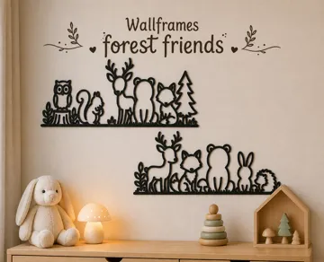 Marco decorativo: Little forest friends frames — vista de referencia 4
