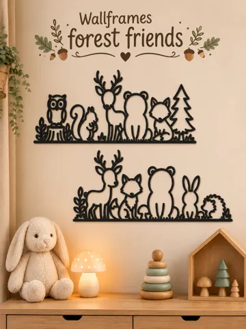 Marco decorativo: Little forest friends frames — vista de referencia 2