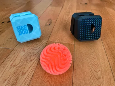 NeeDoh Fuzz Ball Case