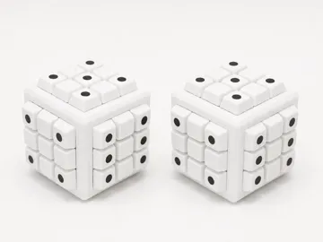 Objeto manipulable: MAGIC CUBE CLICKER — vista de referencia 3