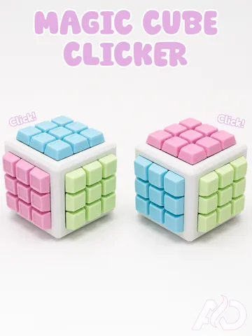 Objeto manipulable: MAGIC CUBE CLICKER — vista de referencia 2
