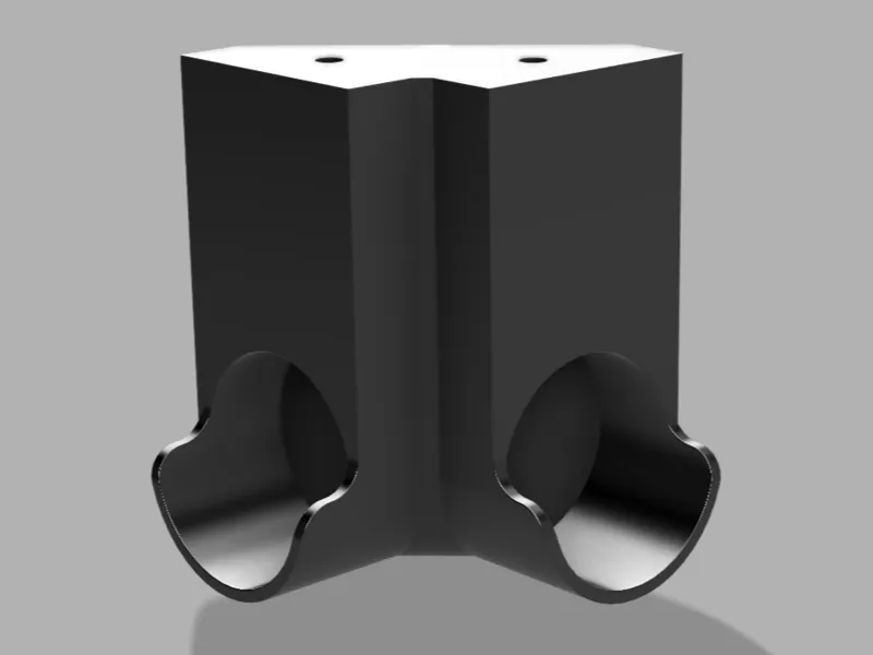 Clothes Bar Undershelf Mount