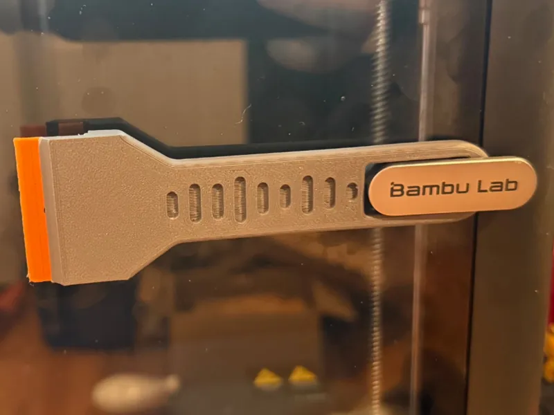 Another Razor Scraper for Bambu Door