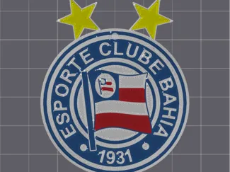 Keychain Bahia com Estrela